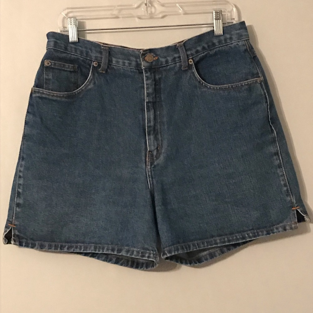Halston Jean Shorts